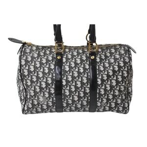 Dior Handbag Galliano Christian Speedy Trotter Black